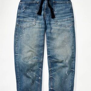 We The Free Moxie Pull-On Barrel Jeans size 26